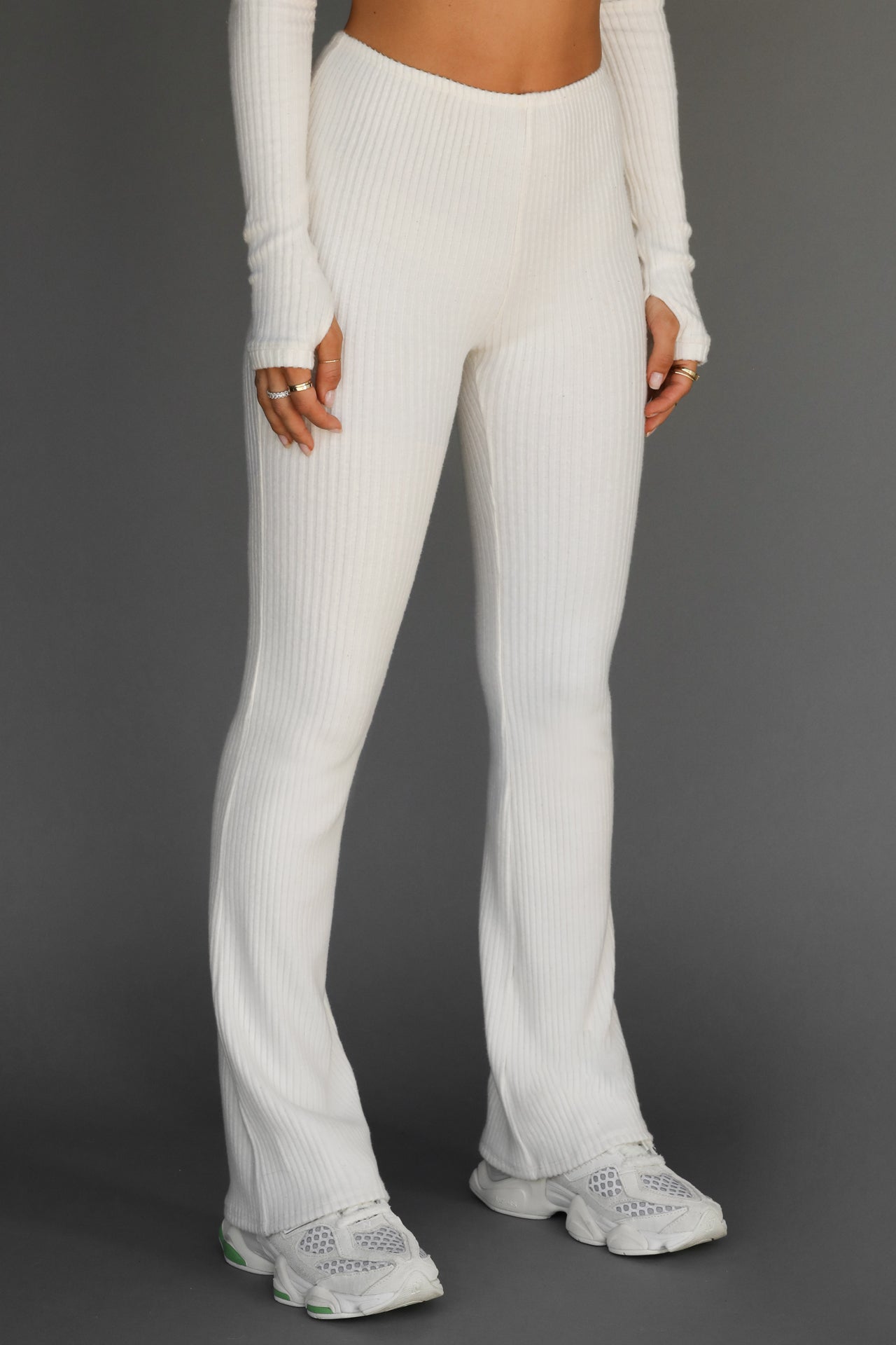 Fitted Mini Flare Pant