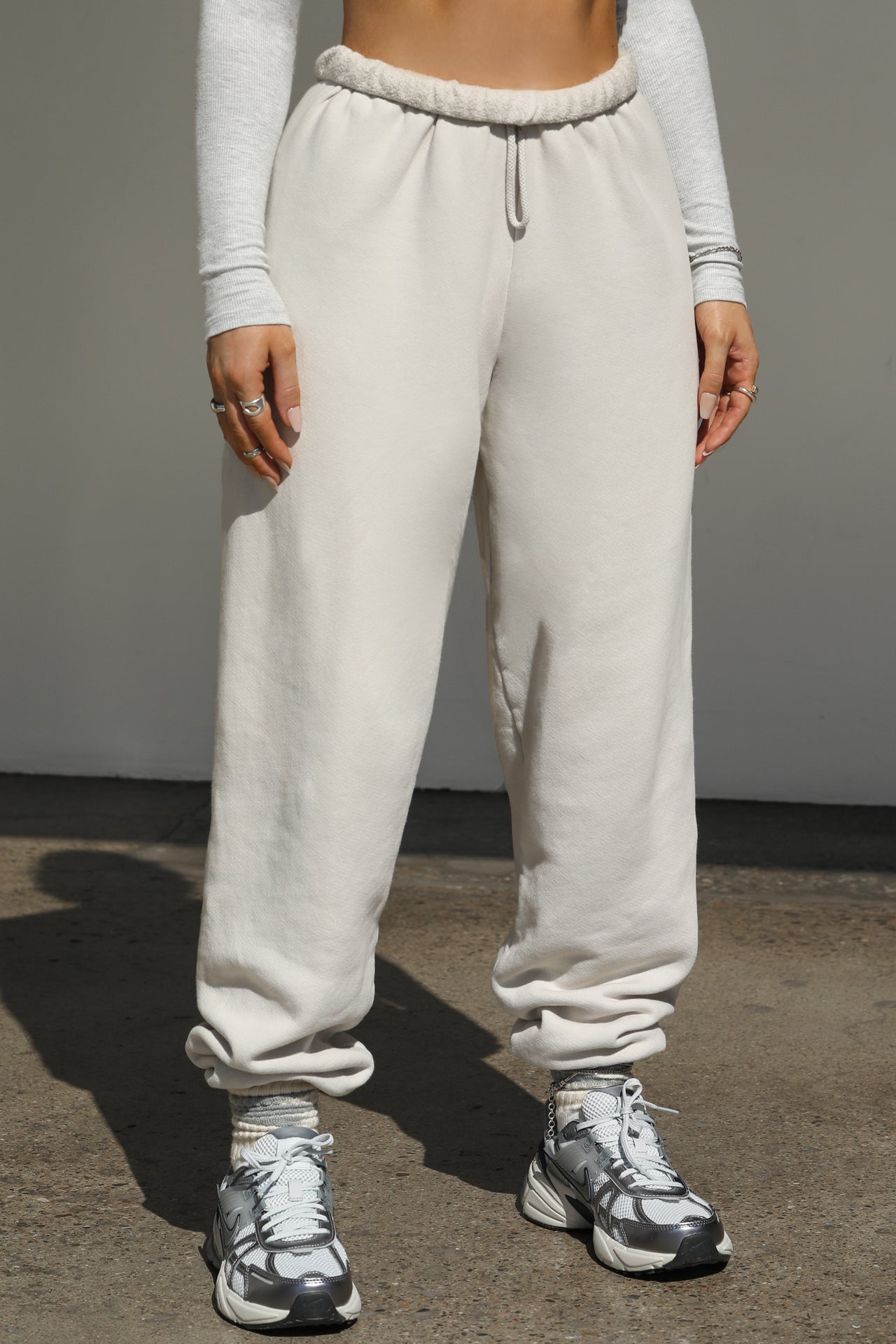 Oversized Joggers - JOAH BROWN, Luxury Designer Fashion