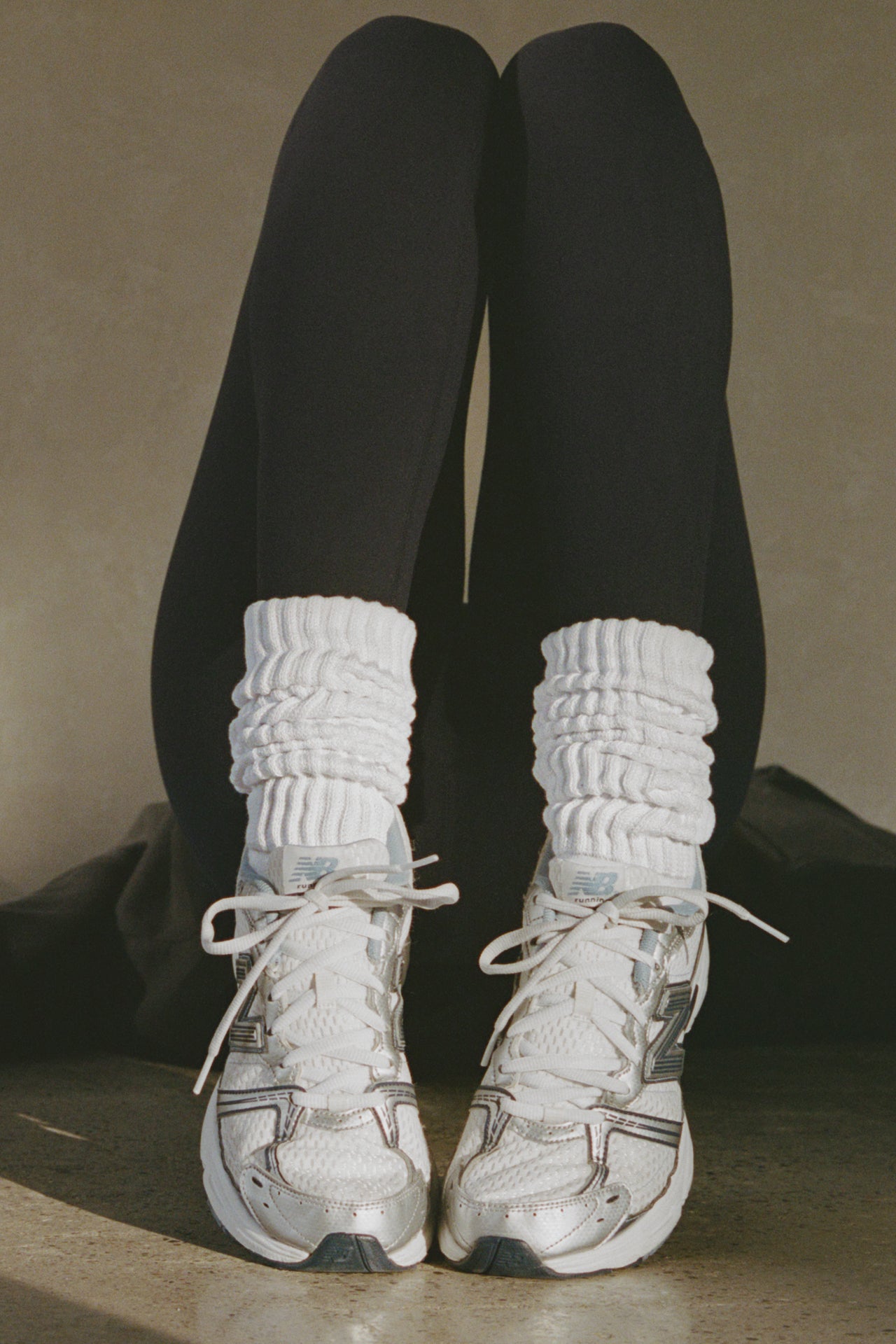 Scrunch Sock - Classic White – JOAH BROWN®