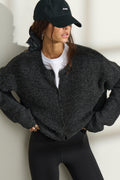 Button Front Knit Cardigan