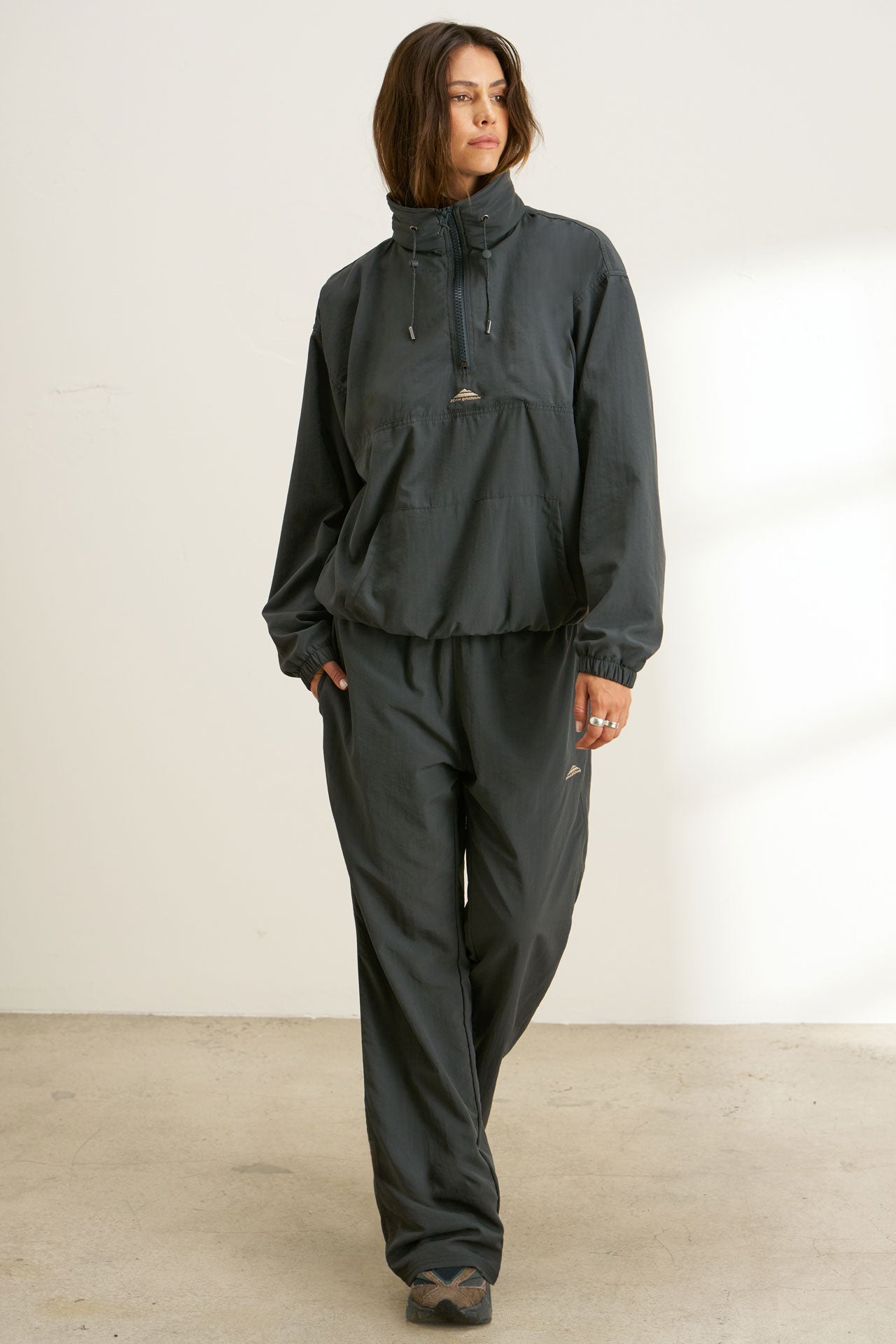 BRIEFING 新品　WINDBLOCK MOLE YARN BROUSON 3/4 Zip Windbreaker - Jet – JOAH BROWN®