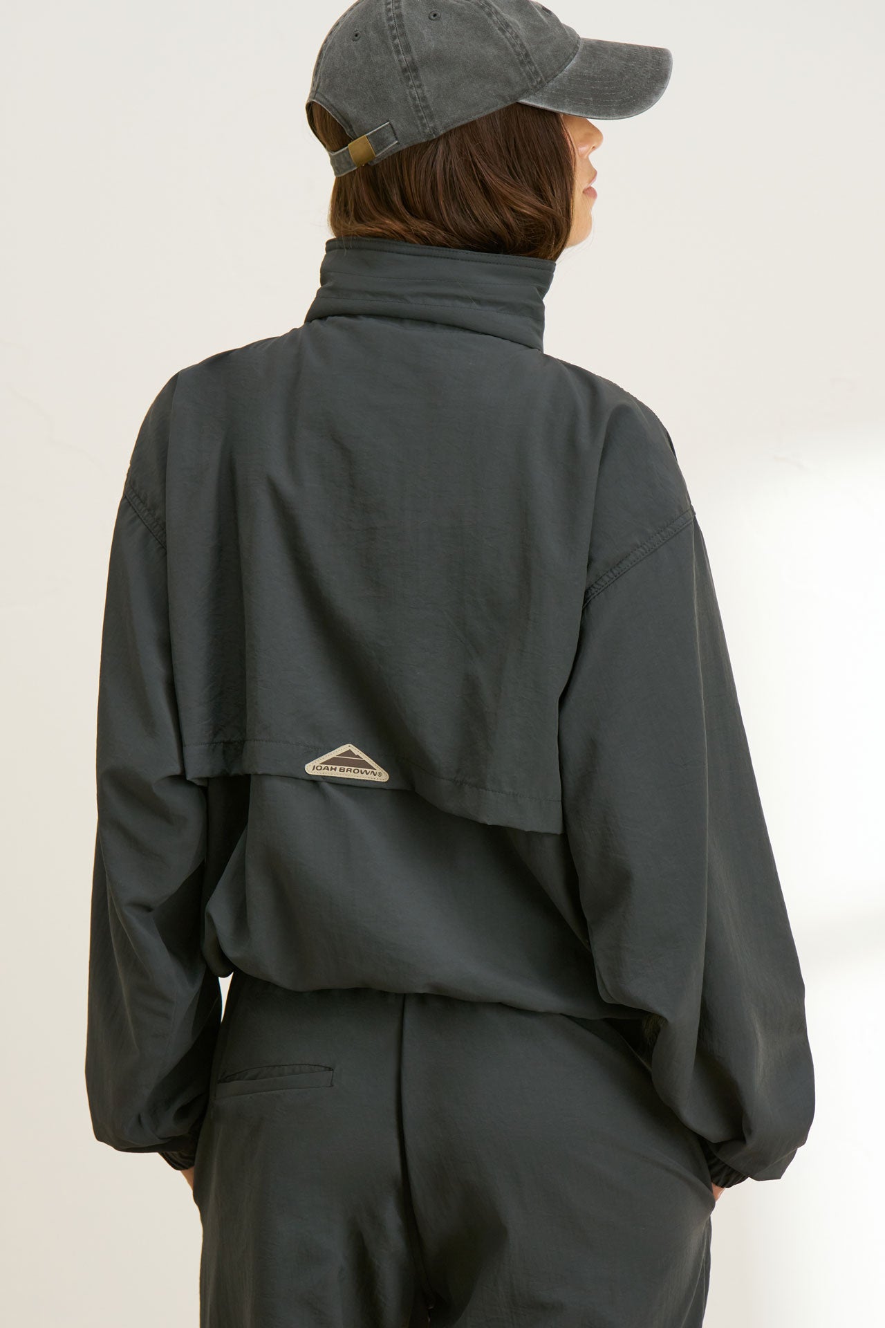 3/4 Zip Windbreaker - Jet – JOAH BROWN® 3/4 Zip Windbreaker - Jet – JOAH BROWN®