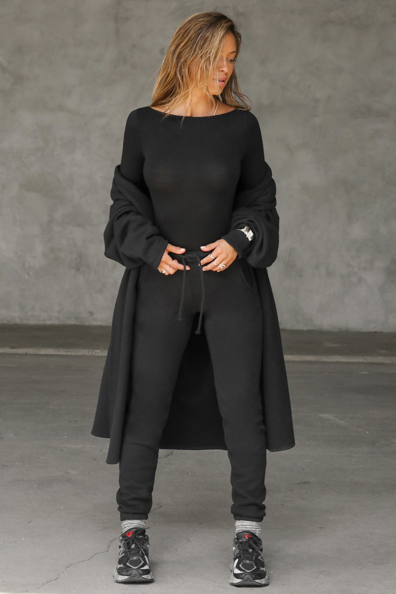 Terry Jogger – Black