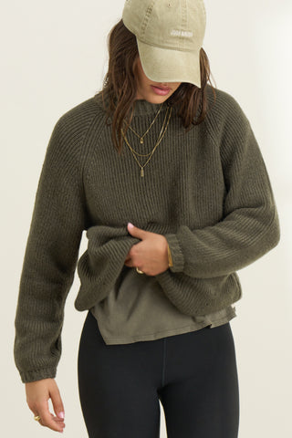 Crewneck Knit Sweater