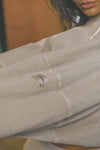 Slouchy Crop Long Sleeve