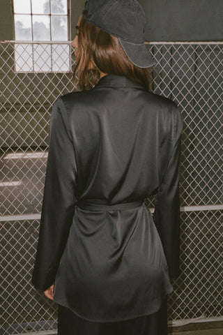 Belted Blazer