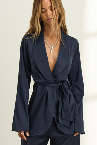 Belted Blazer
