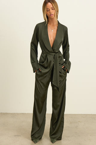 Belted Blazer