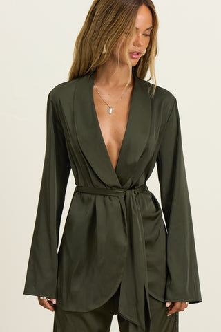 Belted Blazer