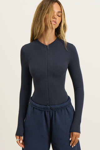Invisible Zip Long Sleeve