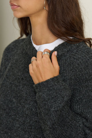 Crewneck Knit Pullover