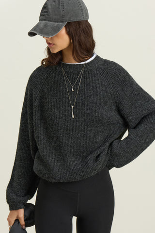 Crewneck Knit Pullover