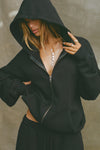 Oversized Zip Hoodie