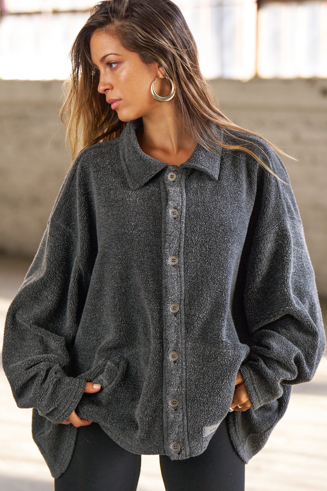 Relaxed Shirt Jacket