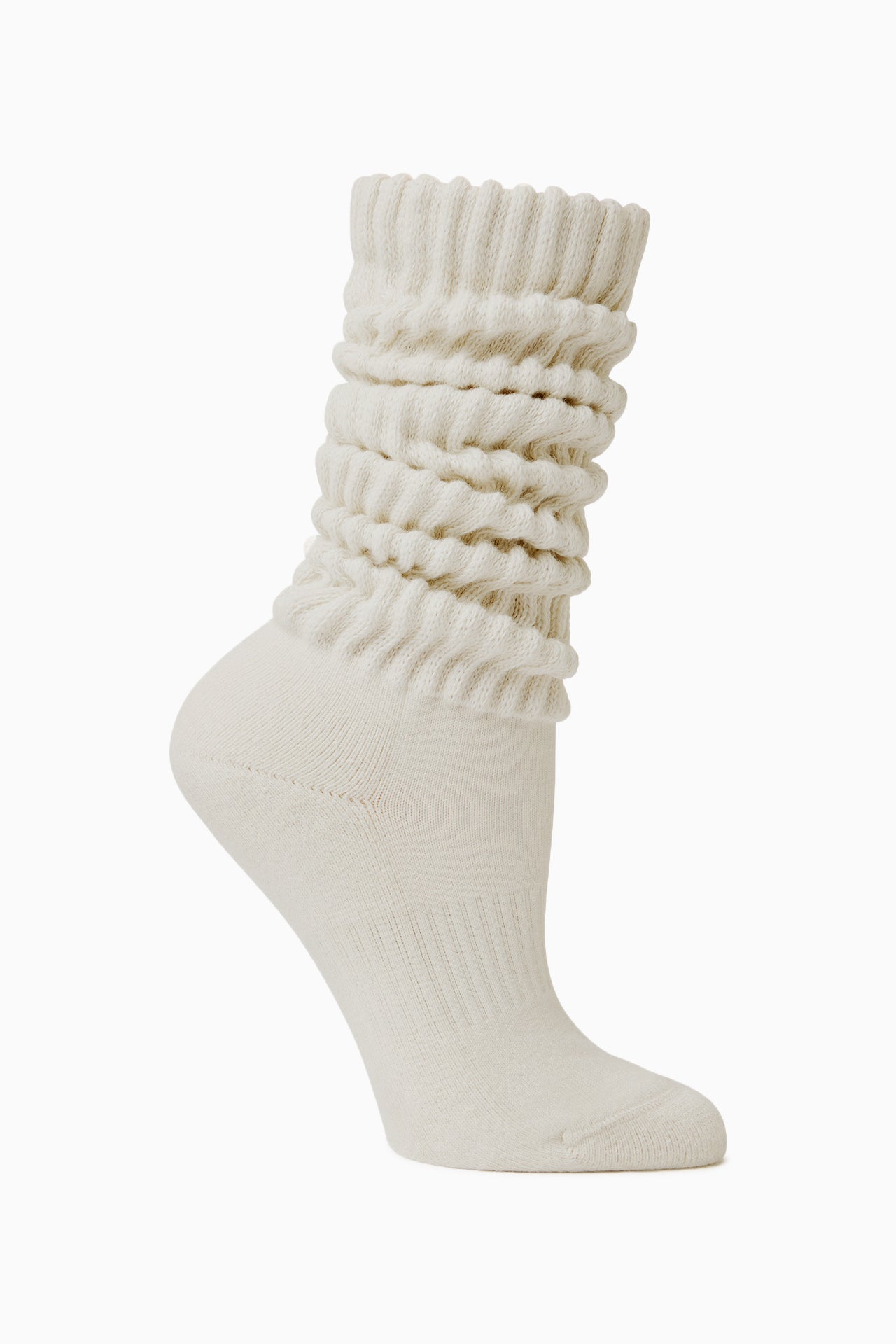 Scrunch Sock - Off White – JOAH BROWN®