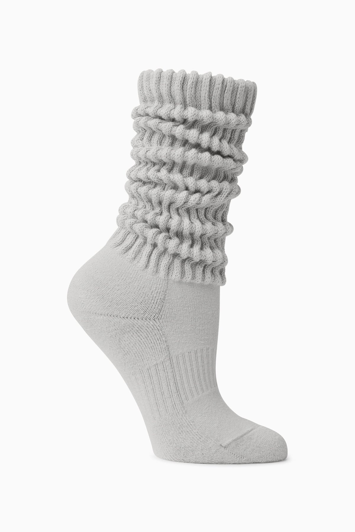Scrunched Rugby Socks Scrunch Sock - Salt – JOAH BROWN®