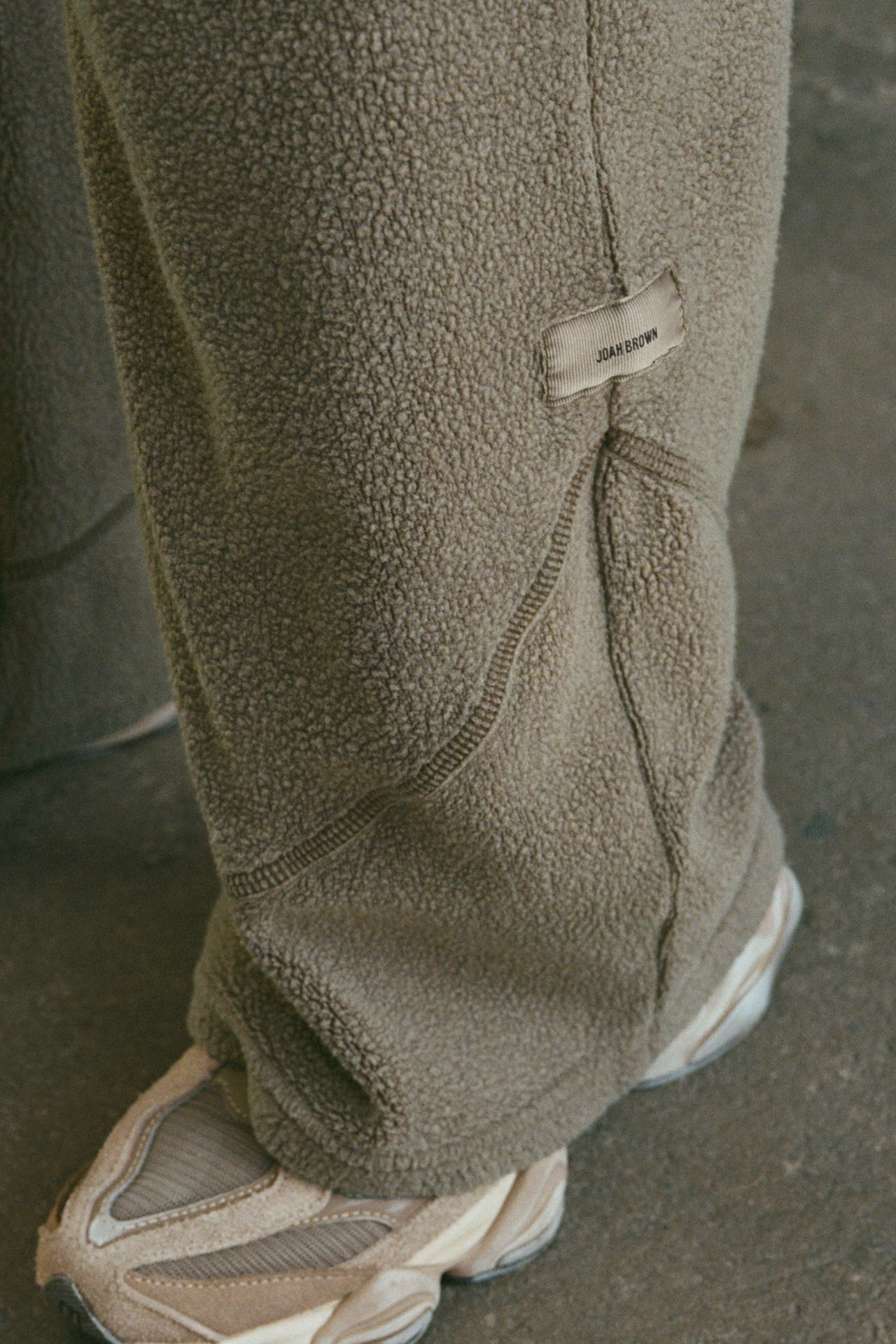 Straight Leg Sweatpant - Oakmoss Sherpa – JOAH BROWN®